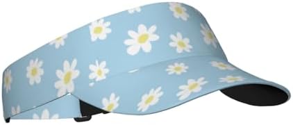 Sports Sun Visor Hats Adjustable Men Women Lightweight Packable Cooling Empty by Unknown