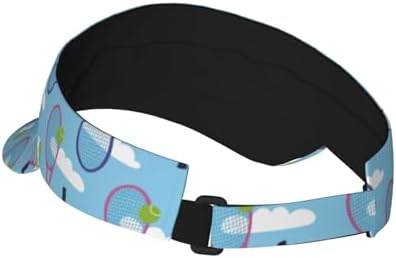 Sports Sun Visor Hats Adjustable Men Women Lightweight Packable Cooling Empty - Image 2
