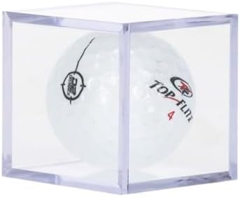 BCW Golf Ball Display Case -6ct | Clear Polystyrene Shell Golf Ball Display | by BCW