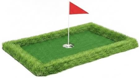 Easy to Set up Water Putting Game | Compact 60 X 90 Cm Size, Golf Mat - Image 4