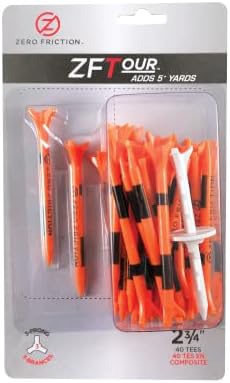 Zero Friction Tour Golf Tees by ZeroFriction
