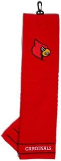 Team Golf NCAA Louisville Cardinals Embroidered Golf Towel Embroidered Golf by TeamGolf