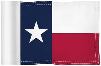 Texas State Mini Golf Flag, 6 x 8 in by COGOLFINGOUTDOOR