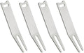 PATIKIL Metal Bending Golf Divot Repair Tool, Metal Golf Fork Accessory Curved by PATIKIL
