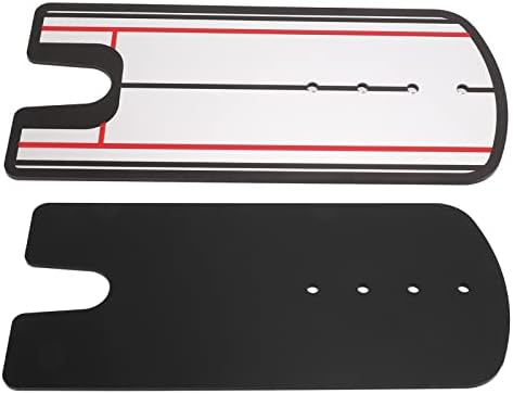 Golf Putting Practice Mirror Aid, Posture Correction Trainer, Acrylic Alignment - Image 2