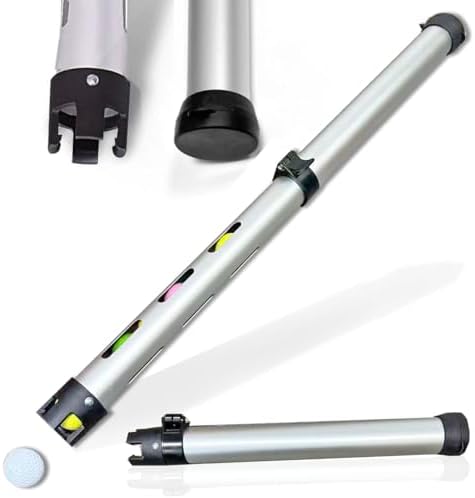 Adjustable Telescopic Aluminum Alloy Golf Ball Picker Upper Tube to holf 20 by KeGOLF