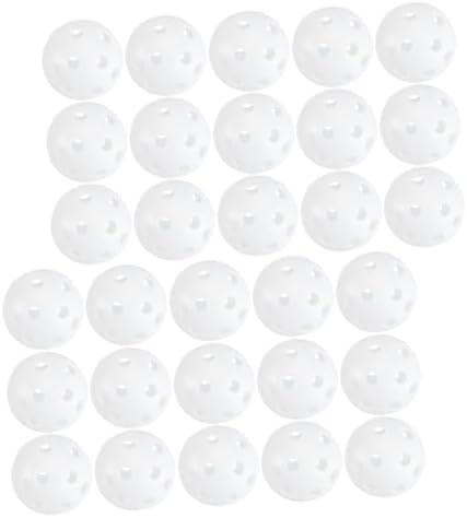 30 Pack Hollow Plastic Golf Balls by ABOOFAN