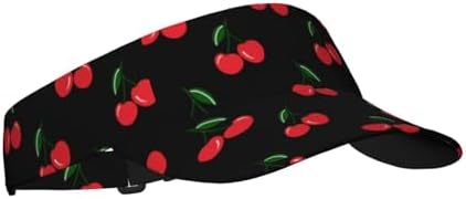 Sports Sun Visor Hats Adjustable Men Women Lightweight Packable Cooling Empty by Unknown