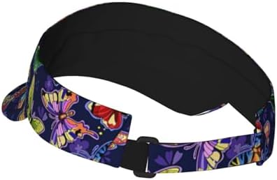 Sports Sun Visor Hats Adjustable Men Women Lightweight Packable Cooling Empty - Image 3
