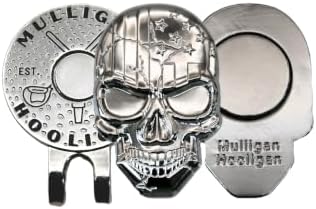 Funny Golf Ball Marker + Premium Magnetic Hat Clip | Unique Gift by MULLIGANHOOLIGAN
