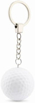 kcrygogo Real Golf Ball With Keychain Bag Pendant Decorations White Golf Ball by kcrygogo