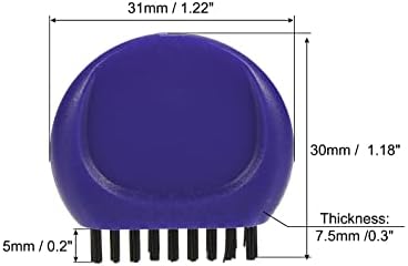 MECCANIXITY Mini Golf Club Brush Pocket Dust Groove Cleaner - Image 2