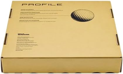 WILSON Profile Distance Golf Balls 36 Pack - Image 4