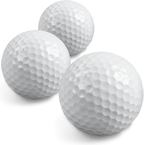 Harrier Hardware 3-Pack Wobbling Golf Balls Trick Gag Gift Putting Green by HarrierHardware
