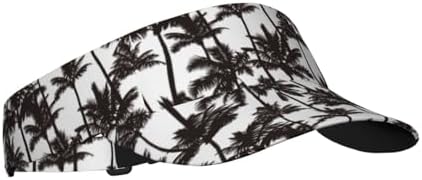 Sports Sun Visor Hats Adjustable Men Women Lightweight Packable Cooling Empty by Unknown