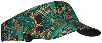 Sports Sun Visor Hats Adjustable Men Women Lightweight Packable Cooling Empty by Unknown
