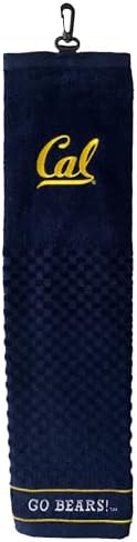 Team Golf NCAA California Golden Bears Embroidered Golf Towel Embroidered Golf by TeamGolf