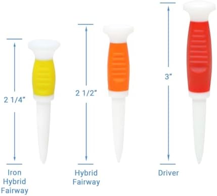 FlexTee Flexible Golf Tees 8 Pack - Image 2