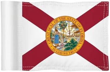 Florida State Mini Golf Flag, 6 x 8 in by COGOLFINGOUTDOOR