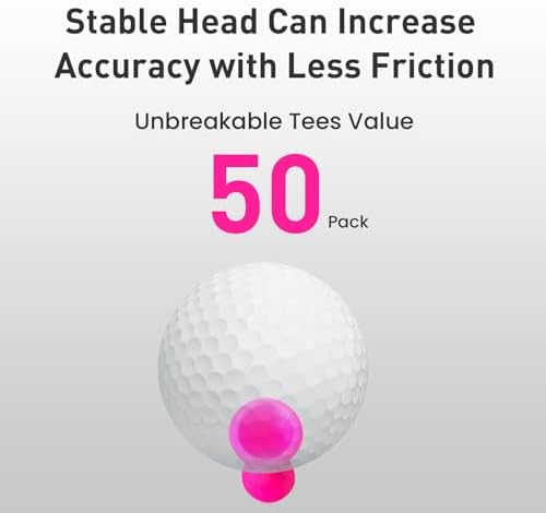 Amy Sport Golf Tees Plastic Step Down 50 Pack - Image 4