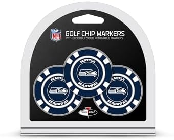 Team Golf NFL Buffalo Bills Golf Chip Ball Markers, Poker Chip Size by TeamGolf