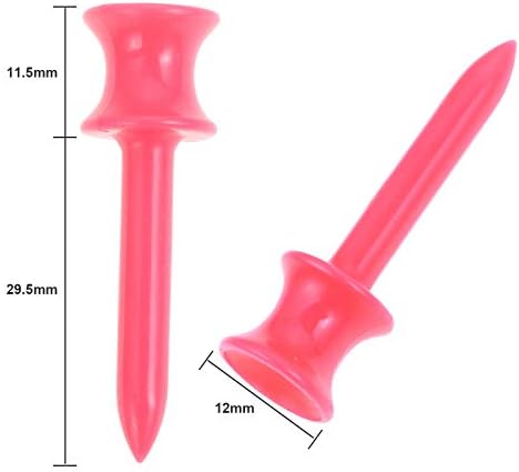 MUXSAM Golf Tees Unbreakable Step Down Plastic Castle Tees, Tee Size-1 1/4"/31mm - Image 2