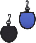 2pcs Golf Ball Cleaning Pouch Neoprene Wiping Bag by WRITWAA