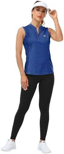 Women's Sleeveless Tennis Shirt Golf Shirts - Image 4