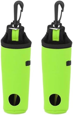uxcell Golf Ball Carry Bag, Waist-Mounted Storage Bag Neoprene Golf Tee Holder by uxcell