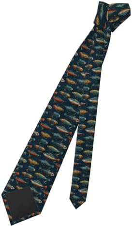New York Landmark Polyester Men's Necktie, - Image 7