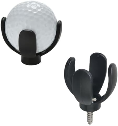 MEETOOT 4PCS 6cm Black 4 Forks Golf Mini Petal Putter Picker Golf Ball Pickup - Image 4