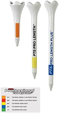 PrideSports PTS Plastic Golf Tees | 30 Count, 2-3/4 Inch | #1 Plastic Tee on - Image 5