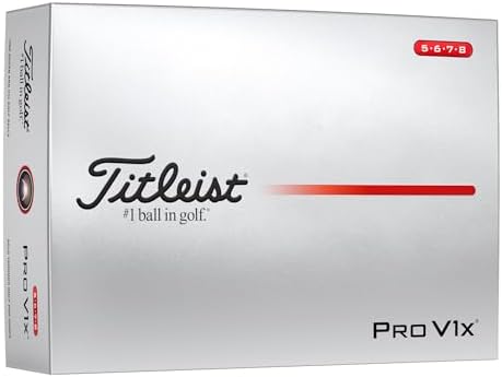 Titleist Pro V1x Golf Balls by Unknown