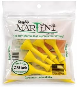 Martini Midsize Step‑Up 2.75" Golf Tees by Golf+Tees+Etc