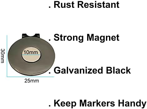 Eshan Magnetic Golf Hat Clips Ball Marker Holder - Image 2