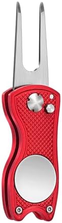 Mile High Life Golf Divot Repair Tool, All Metal Foldable Divot Tool by MileHighLife