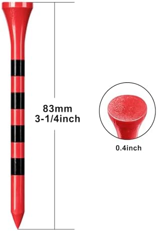 Wooden Golf Tees 3-1/4", 1-1/2" Available - Image 2