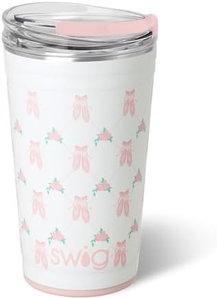 Swig Life 24oz Party Cup, Stackable Insulated Travel Coffee Tumbler by SwigLife