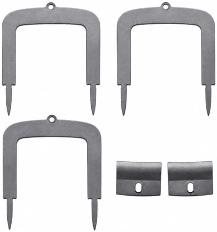 3 Pieces Golf Putting Gate Portable Semicircular Putting Gate by Unknown