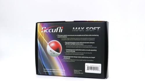 ACCUFLI Max Soft Matte Golf Balls - Image 4