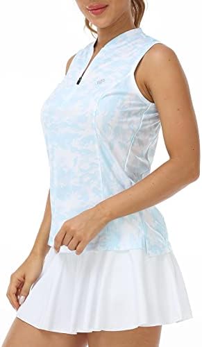 Women's Sleeveless Tennis Shirt Golf Shirts - Image 2