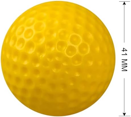 Practice Golf Balls 24/40 Pack, 41mm Plastic Golf Training Balls - Image 3