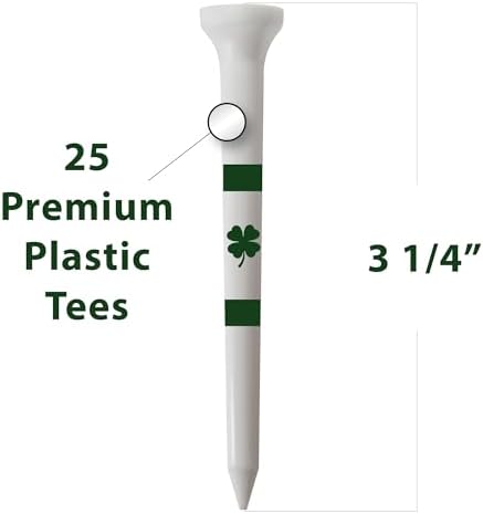 Golf Tees – 3 1/4" Tall – 25 White Golf Tees - Image 2