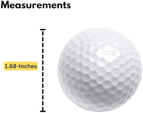 Harrier Hardware 3-Pack Wobbling Golf Balls Trick Gag Gift Putting Green - Image 5