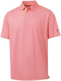 M MAELREG Mens Golf Shirt Short Sleeve Dry Fit Print Moisture Wicking by MAELREG