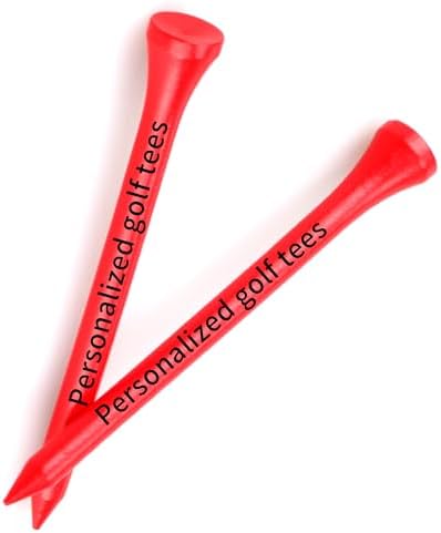 100-1000pcs Personalized Golf tees, Printed by Unknown