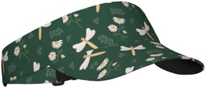 Sports Sun Visor Hats Adjustable Men Women Lightweight Packable Cooling Empty by Unknown