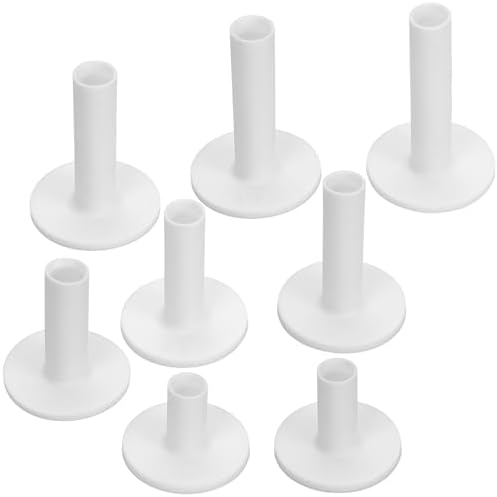 8PCS Rubber Golf Tees with Holder by Unknown