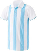 Boys Golf Polo Shirts Short Sleeve Color Contrast 5-14Y by starweave