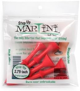 Martini Midsize Step‑Up 2.75" Golf Tees by Golf+Tees+Etc